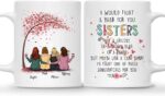 SISTER MUG – Unisex Casual Mug for Men & Women with Letter Print