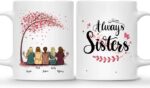 SISTER MUG – Unisex Casual Mug for Men & Women with Letter Print