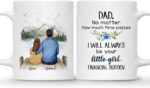 DAD MUG – Unisex Casual Mug for Men & Women with Letter Print