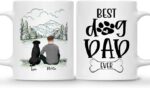DOG DAD MUG – Unisex Casual Mug for Men & Women with Letter Print
