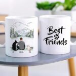 DOG DAD MUG – Unisex Casual Mug for Men & Women with Letter Print