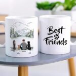 DOG DAD MUG – Unisex Casual Mug for Men & Women with Letter Print