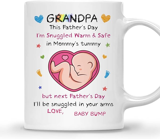 Grandpa MUG – Unisex Casual Mug for Men & Women with Letter Print