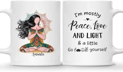 BEST FRIEND MUG – Unisex Casual Mug for Men & Women with Letter Print