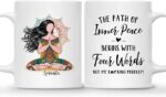 BEST FRIEND MUG – Unisex Casual Mug for Men & Women with Letter Print