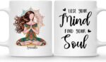 BEST FRIEND MUG – Unisex Casual Mug for Men & Women with Letter Print