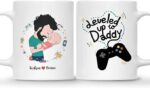 FIRST FATHER MUG – Unisex Casual Mug for Men & Women with Letter Print
