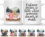 BEST FRIEND MUG – Unisex Casual Mug for Men & Women with Letter Print