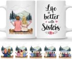 BEST FRIEND MUG – Unisex Casual Mug for Men & Women with Letter Print