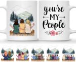 BEST FRIEND MUG – Unisex Casual Mug for Men & Women with Letter Print