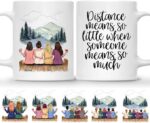 BEST FRIEND MUG – Unisex Casual Mug for Men & Women with Letter Print