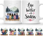 BEST FRIEND MUG – Unisex Casual Mug for Men & Women with Letter Print