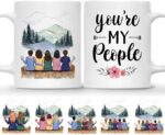 BEST FRIEND MUG – Unisex Casual Mug for Men & Women with Letter Print