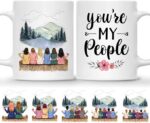 BEST FRIEND MUG – Unisex Casual Mug for Men & Women with Letter Print