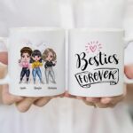 BEST FRIEND MUG – Unisex Casual Mug for Men & Women with Letter Print