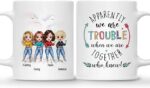 BEST FRIEND MUG – Unisex Casual Mug for Men & Women with Letter Print
