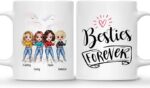 BEST FRIEND MUG – Unisex Casual Mug for Men & Women with Letter Print