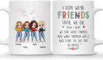 BEST FRIEND MUG – Unisex Casual Mug for Men & Women with Letter Print