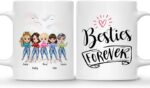 BEST FRIEND MUG – Unisex Casual Mug for Men & Women with Letter Print