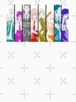 ANIME Boys tshirts – Unisex Casual Concert Pullover for Men & Women with Letter Print