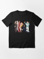 ANIME Boys tshirts – Unisex Casual Concert Pullover for Men & Women with Letter Print