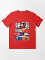 ANIME Boys tshirts – Unisex Casual Concert Pullover for Men & Women with Letter Print