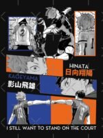 ANIME Boys tshirts – Unisex Casual Concert Pullover for Men & Women with Letter Print