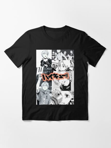 ANIME Boys tshirts – Unisex Casual Concert Pullover for Men & Women with Letter Print