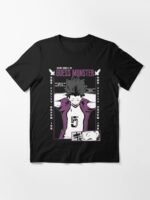 ANIME Boys tshirts – Unisex Casual Concert Pullover for Men & Women with Letter Print