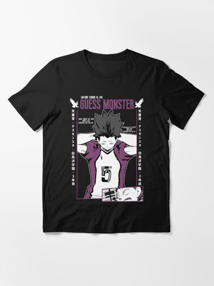 ANIME Boys tshirts – Unisex Casual Concert Pullover for Men & Women with Letter Print