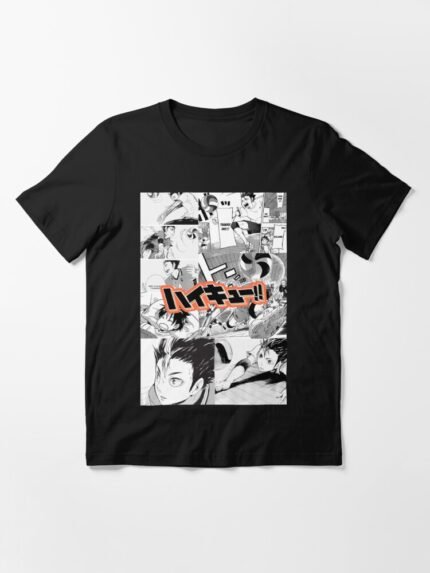 ANIME Boys tshirts – Unisex Casual Concert Pullover for Men & Women with Letter Print