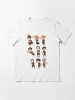 ANIME Boys tshirts – Unisex Casual Concert Pullover for Men & Women with Letter Print