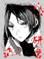 ANIME Boys tshirts – Unisex Casual Concert Pullover for Men & Women with Letter Print