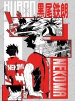 ANIME Boys tshirts – Unisex Casual Concert Pullover for Men & Women with Letter Print