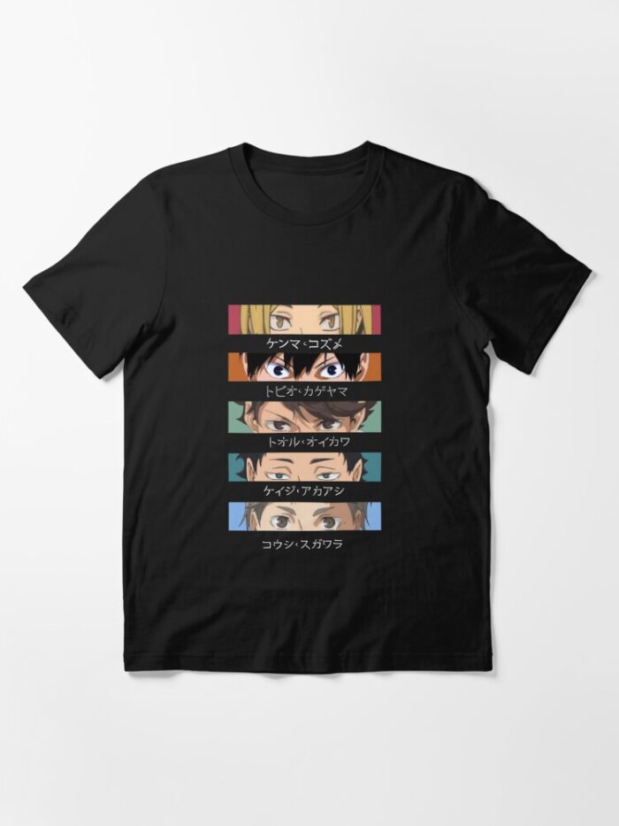 ANIME Boys tshirts – Unisex Casual Concert Pullover for Men & Women with Letter Print