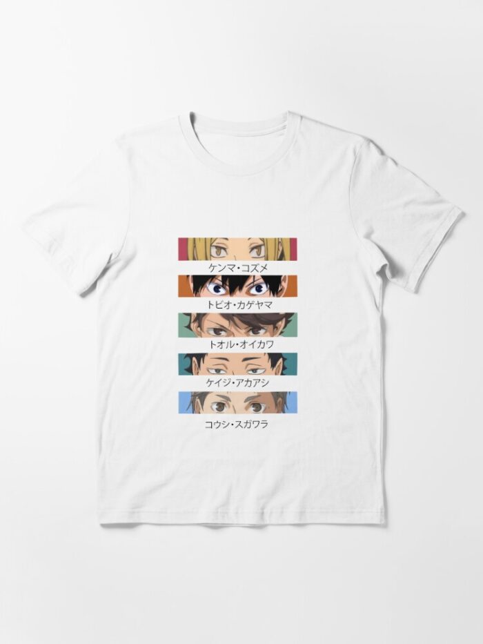 ANIME Boys tshirts – Unisex Casual Concert Pullover for Men & Women with Letter Print
