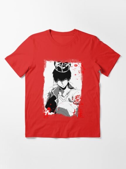 ANIME Boys tshirts – Unisex Casual Concert Pullover for Men & Women with Letter Print