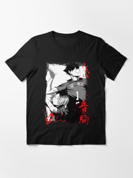 ANIME Boys tshirts – Unisex Casual Concert Pullover for Men & Women with Letter Print