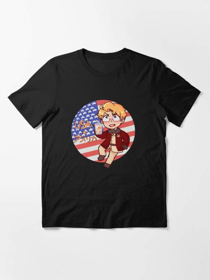ANIME Boys tshirts – Unisex Casual Concert Pullover for Men & Women with Letter Print