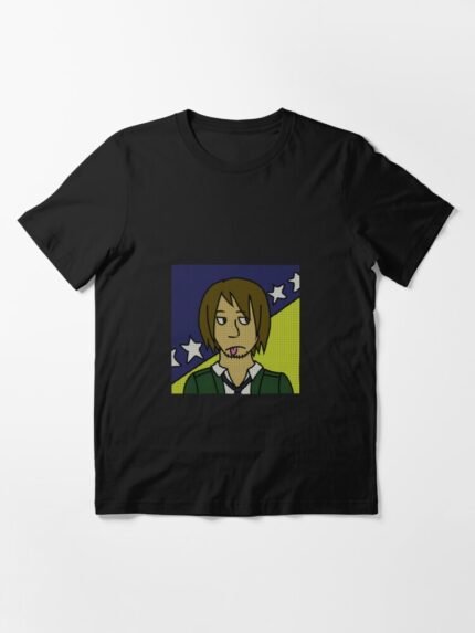 ANIME Boys tshirts – Unisex Casual Concert Pullover for Men & Women with Letter Print