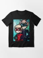ANIME Boys tshirts – Unisex Casual Concert Pullover for Men & Women with Letter Print