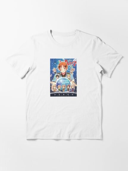 ANIME Boys tshirts – Unisex Casual Concert Pullover for Men & Women with Letter Print