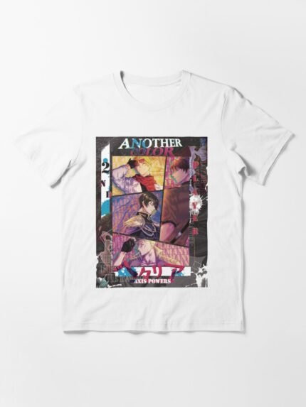 ANIME Boys tshirts – Unisex Casual Concert Pullover for Men & Women with Letter Print
