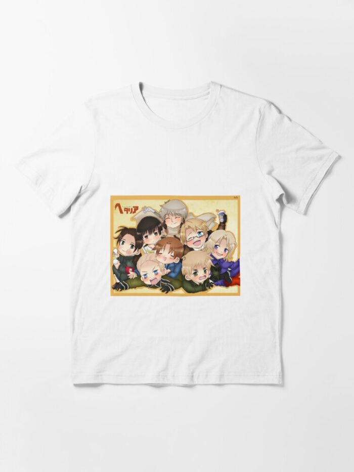 ANIME Boys tshirts – Unisex Casual Concert Pullover for Men & Women with Letter Print