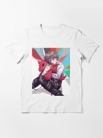 ANIME Boys tshirts – Unisex Casual Concert Pullover for Men & Women with Letter Print