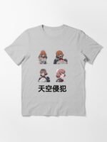 ANIME Boys tshirts – Unisex Casual Concert Pullover for Men & Women with Letter Print