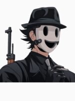 ANIME Boys tshirts – Unisex Casual Concert Pullover for Men & Women with Letter Print