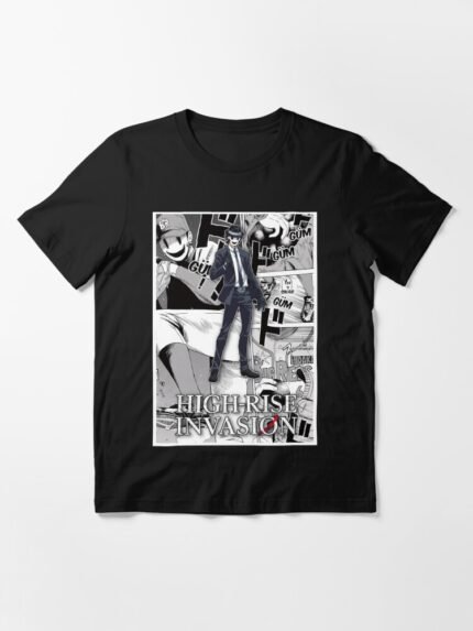 ANIME Boys tshirts – Unisex Casual Concert Pullover for Men & Women with Letter Print