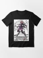 ANIME Boys tshirts – Unisex Casual Concert Pullover for Men & Women with Letter Print