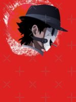 ANIME Boys tshirts – Unisex Casual Concert Pullover for Men & Women with Letter Print